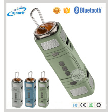 Orador exterior portátil de Bluetooth do orador da lanterna elétrica 3W * 2